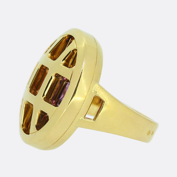 Cartier Multi Gemstone Pasha Ring