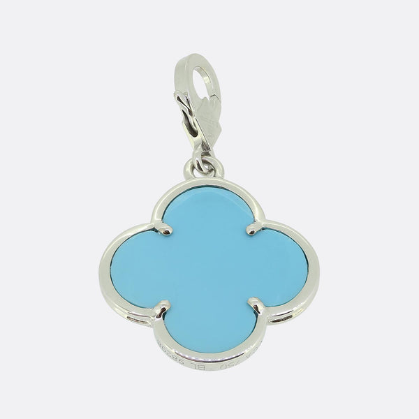 Van Cleef & Arpels Magic Alhambra Turquoise Pendant