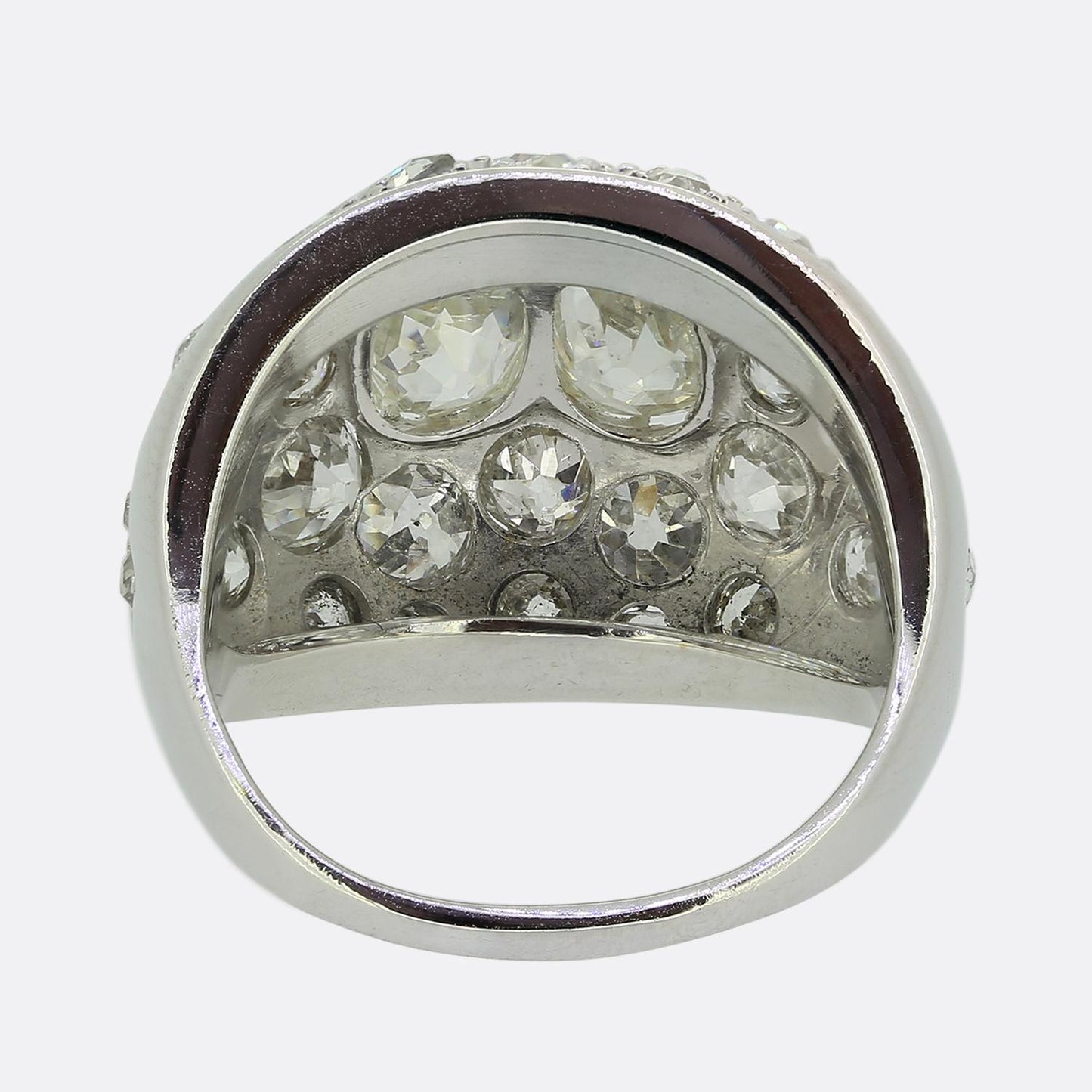 Antique Diamond Bombe Ring