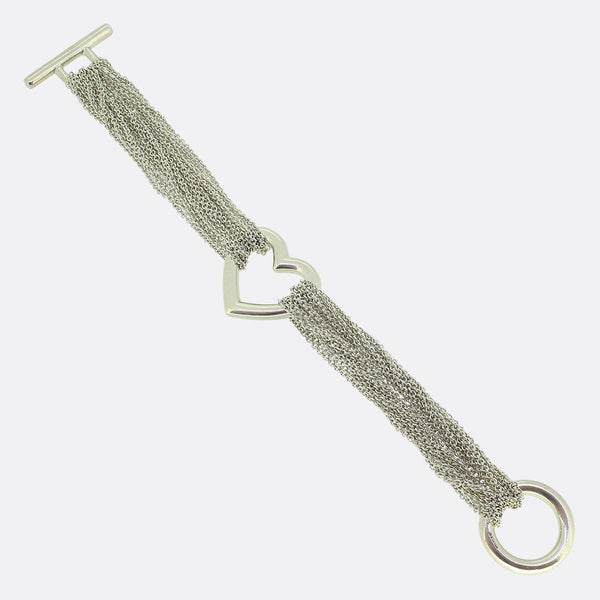 Tiffany & Co. Open Heart Bracelet