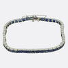 Dreicer & Co. Art Deco French Cut Sapphire Line Bracelet