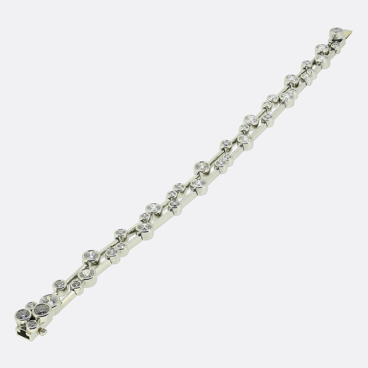 Boodles Raindance Two-Row Diamond Necklace
