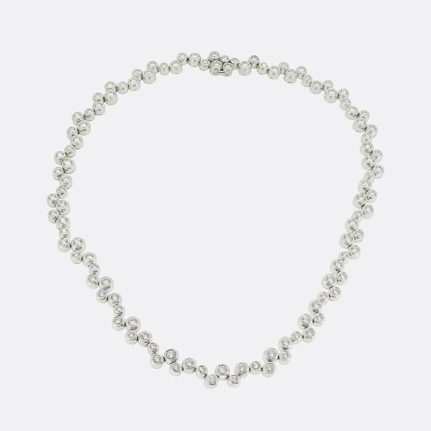 Tiffany & Co. 10.00 Carat Diamond Bubble Necklace