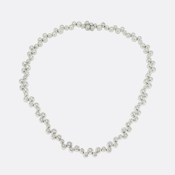 Tiffany & Co. 10.00 Carat Diamond Bubble Necklace