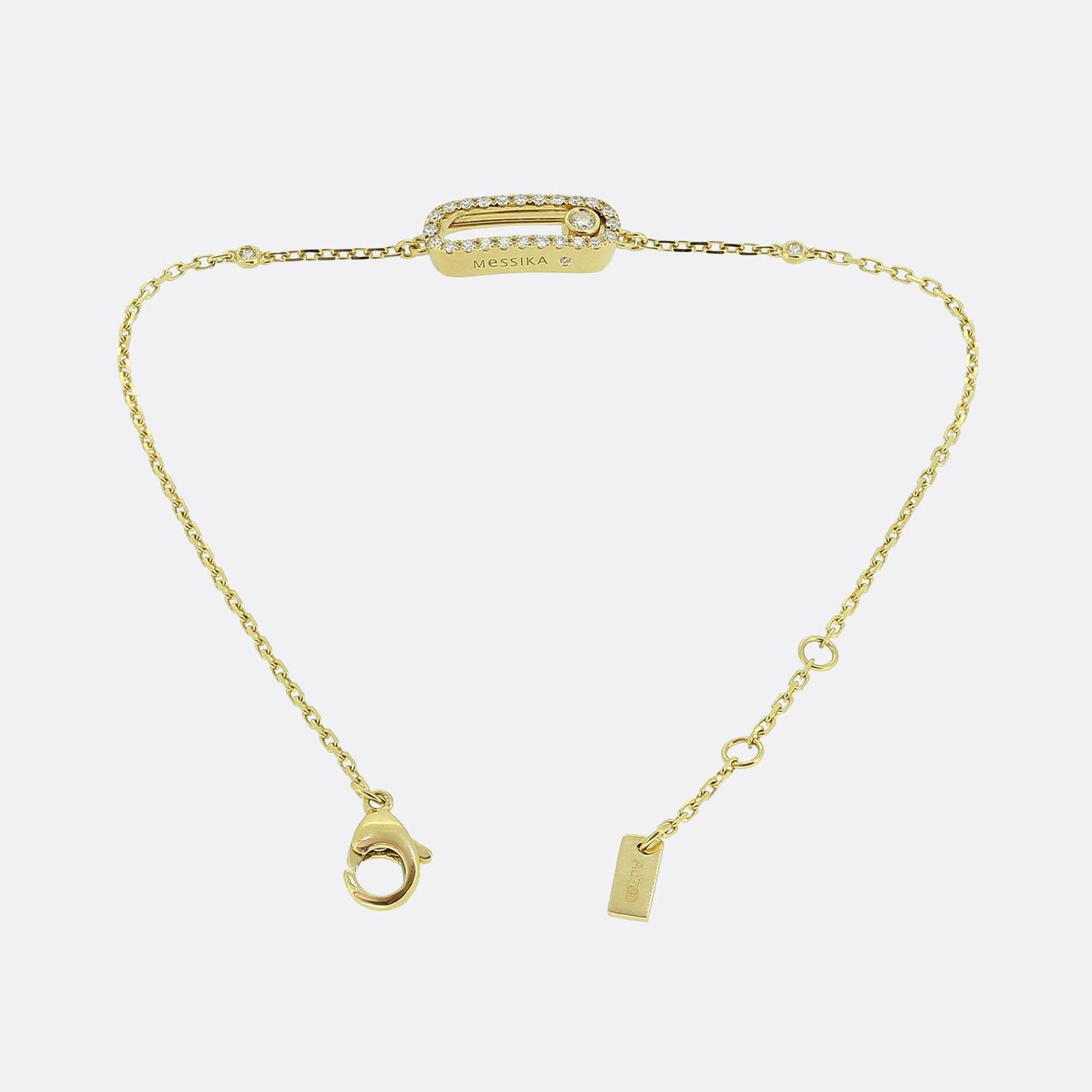 Messika Uno Pavé Diamond Bracelet