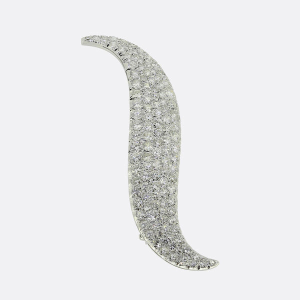 Vintage Diamond Brooch