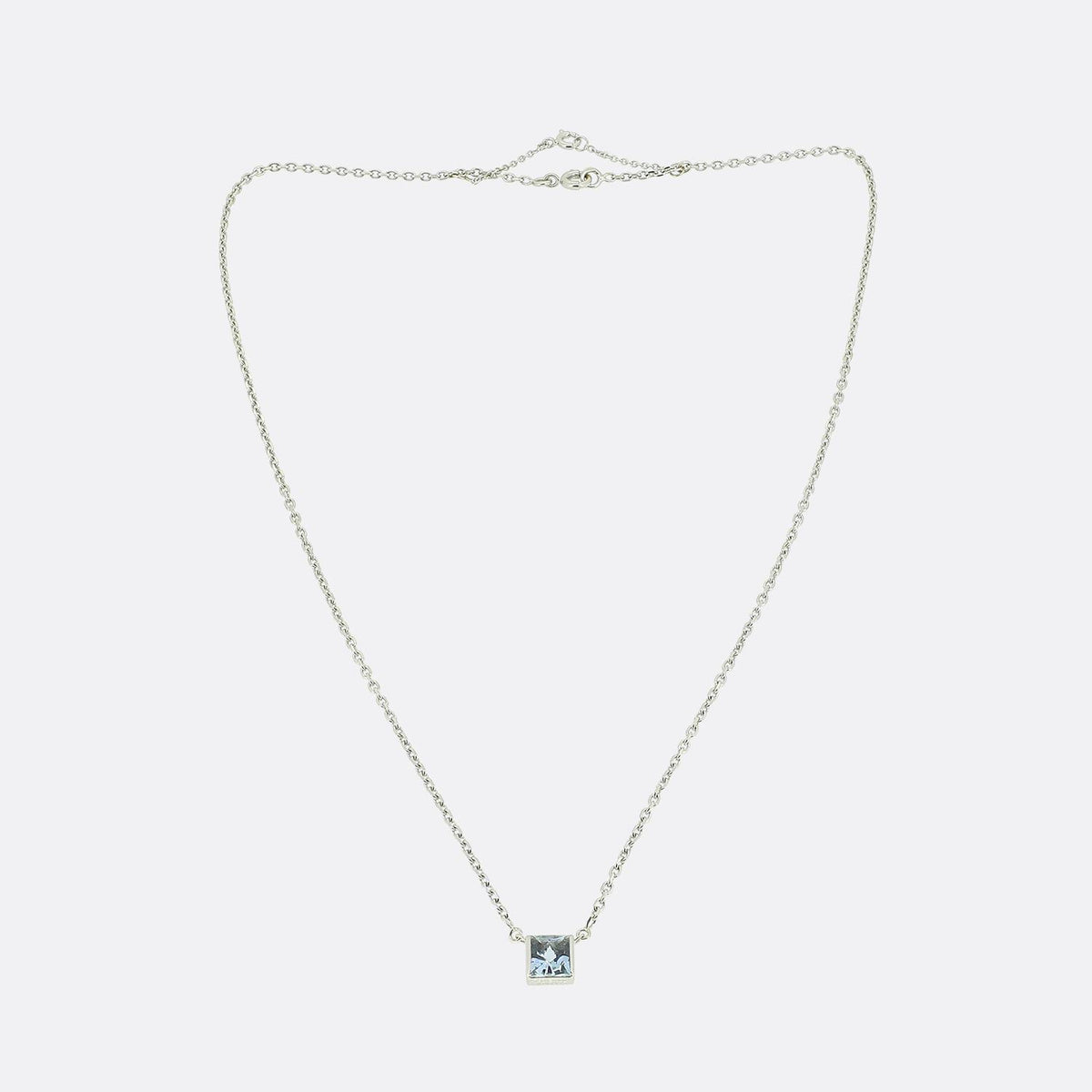 Cartier Tank Aquamarine Necklace