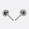 Tiffany & Co. Elsa Peretti Colour By The Yard Sapphire Stud Earrings