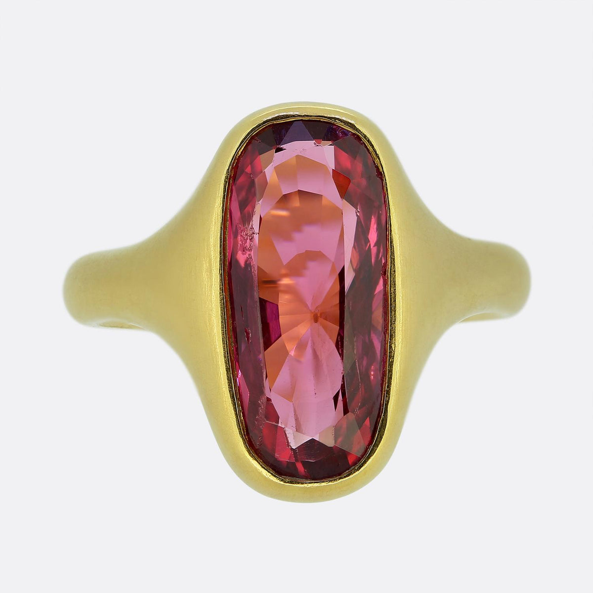 5.59 Carat Unheated Spinel Single-Stone Ring
