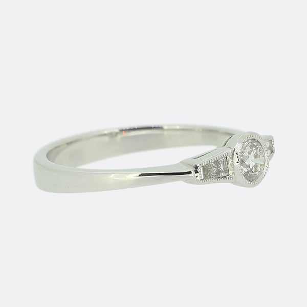 Art Deco Style Diamond Ring
