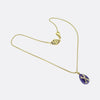 Fabergé Enamel and Diamond Egg Pendant Necklace