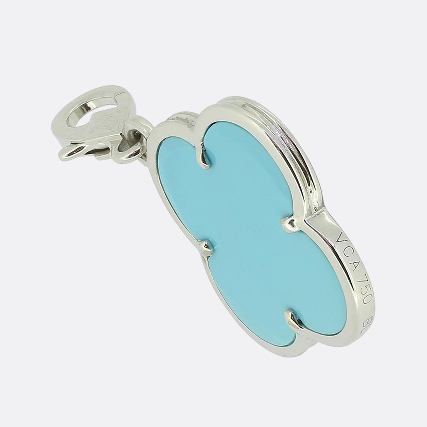 Van Cleef & Arpels Magic Alhambra Turquoise Pendant