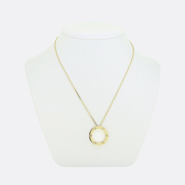 Cartier LOVE Pendant Necklace