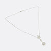 Art Deco Diamond Drop Necklace