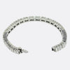 10.00 Carat Baguette Cut Diamond Line Bracelet