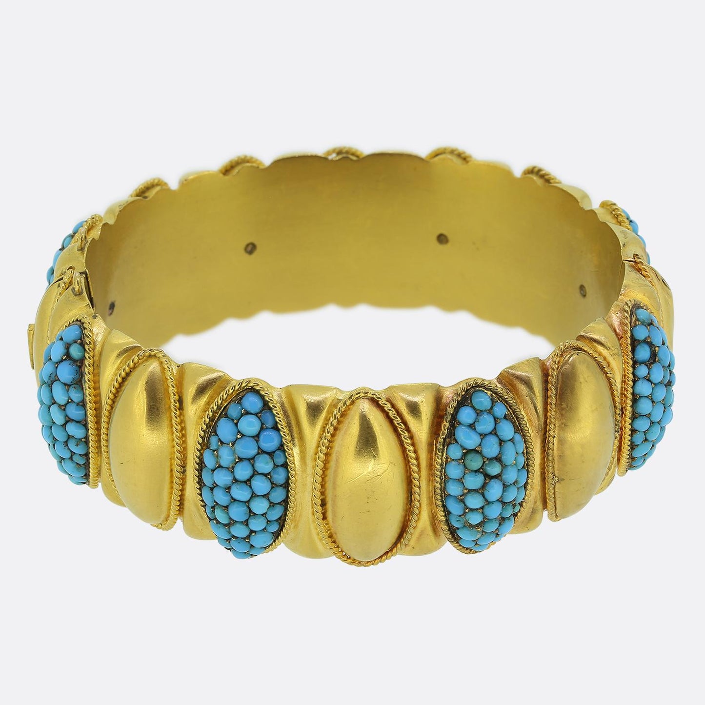 Victorian Turquoise Bangle