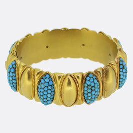 Victorian Turquoise Bangle