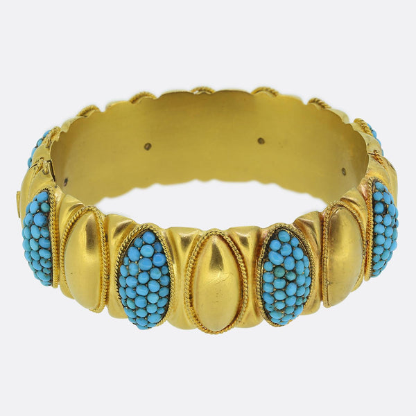 Victorian Turquoise Bangle