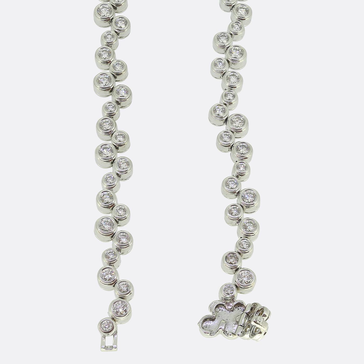 Tiffany & Co. 10.00 Carat Diamond Bubble Necklace