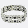 Art Deco Onyx and Diamond Bracelet