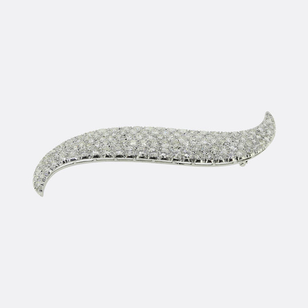Vintage Diamond Brooch