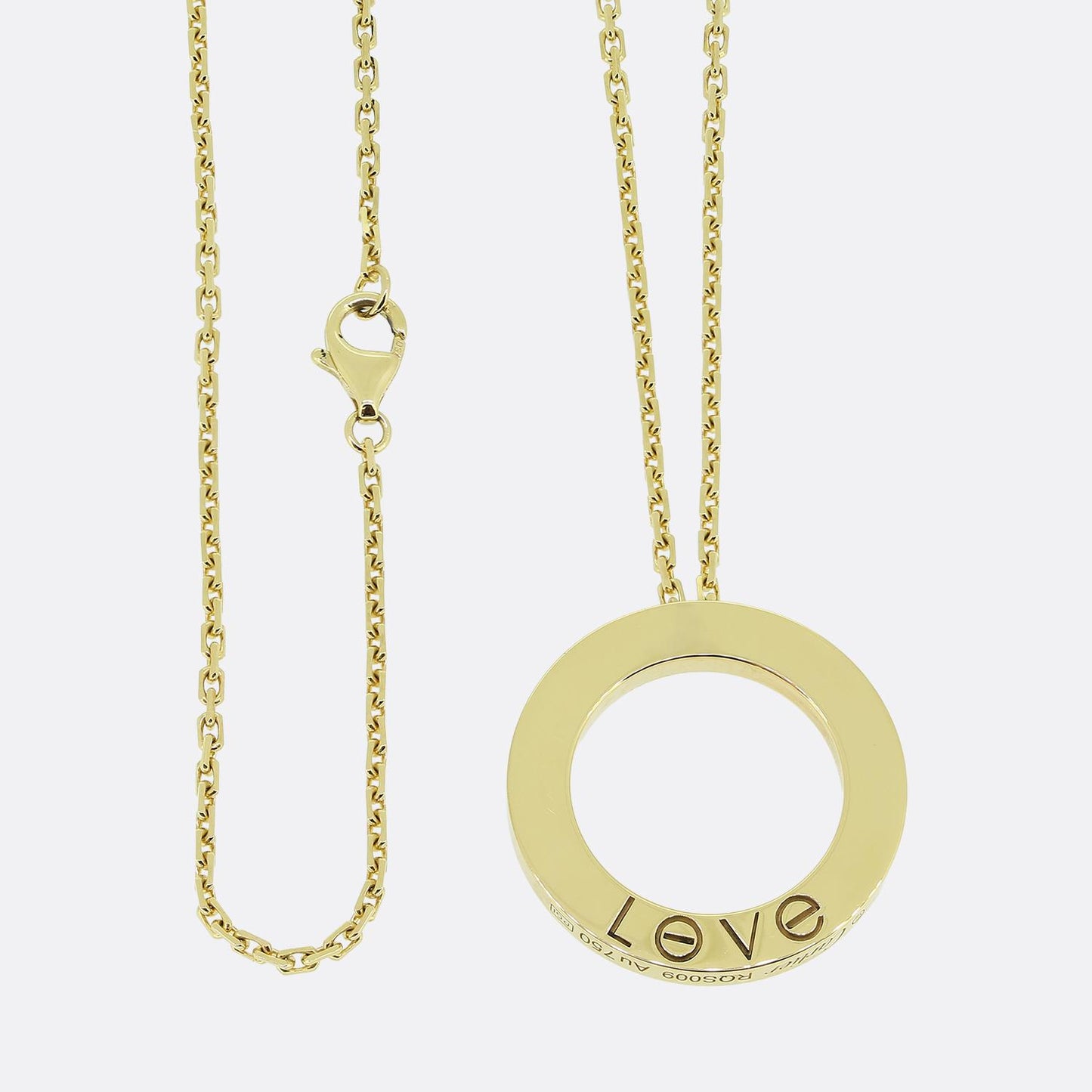 Cartier LOVE Pendant Necklace