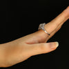 Art Deco Diamond Bombe Ring