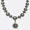 Antique 24.00 Carat Diamond Pansy Necklace