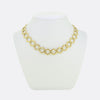 Vintage Textured Chain Necklace