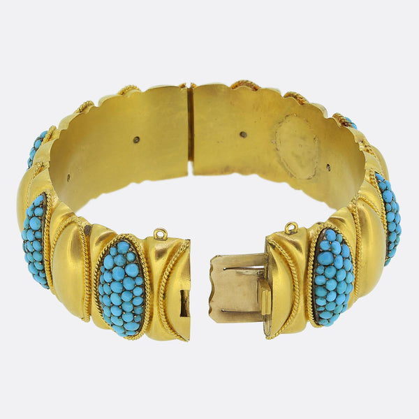 Victorian Turquoise Bangle
