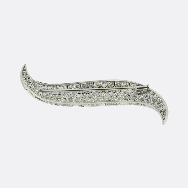 Vintage Diamond Brooch