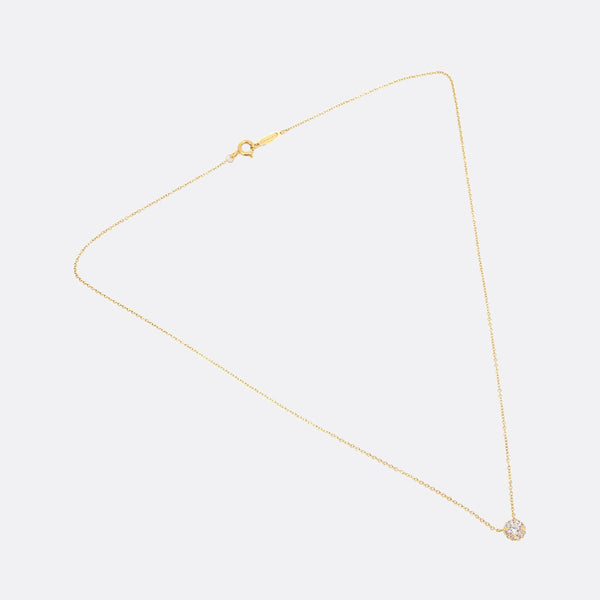 Tiffany & Co. 0.20 Carat Diamond Soleste Necklace