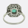Art Deco Emerald and Diamond Ring