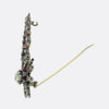 Victorian Burmese Ruby and Diamond Shooting Star Brooch