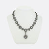 Antique 24.00 Carat Diamond Pansy Necklace
