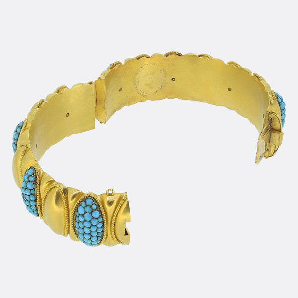 Victorian Turquoise Bangle