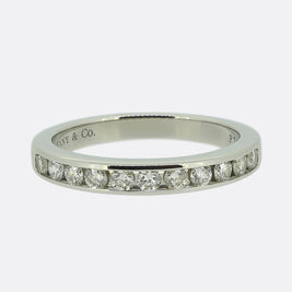 Tiffany & Co. Diamond Half-Eternity Ring