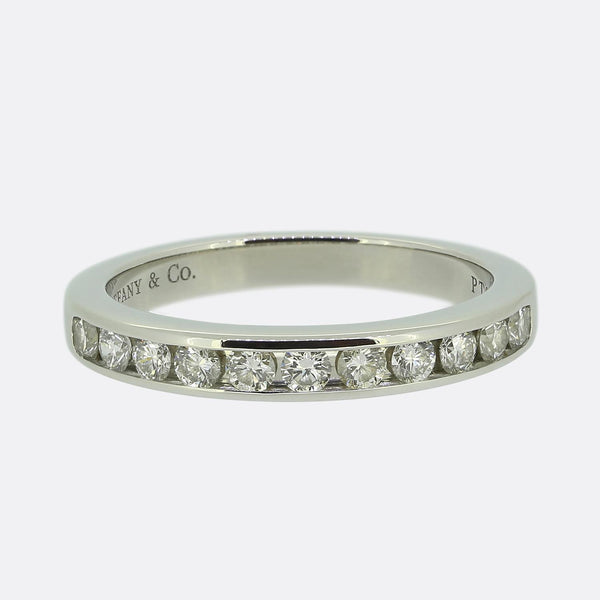 Tiffany & Co. Diamond Half-Eternity Ring