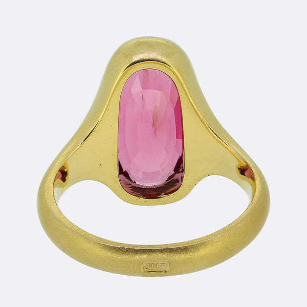 5.59 Carat Unheated Spinel Single-Stone Ring
