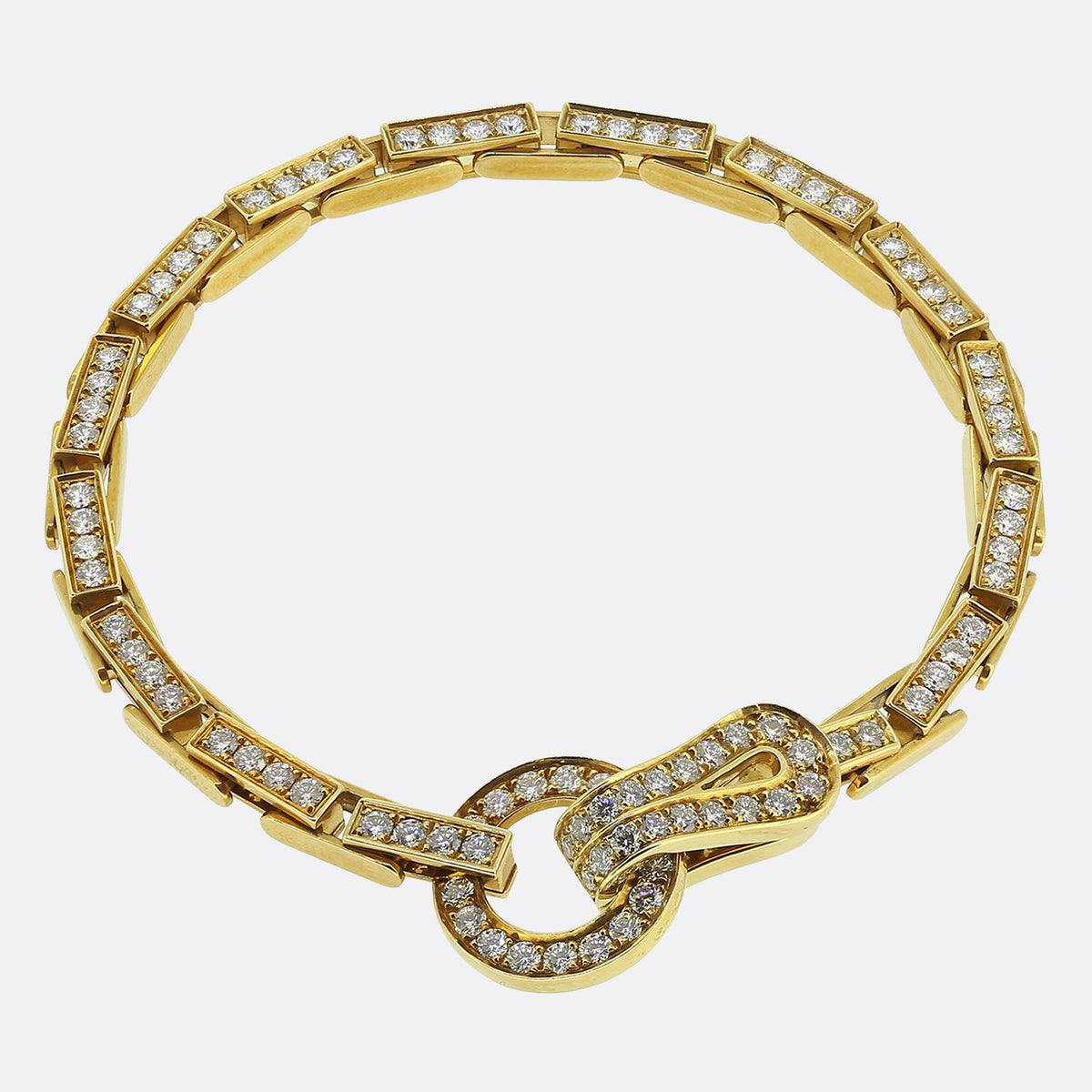 Cartier Agrafe Diamond Bracelet