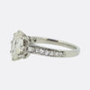 Edwardian 1.40 Carat Pear Cut Diamond Ring