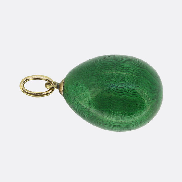 Fabergé Enamel Egg Pendant
