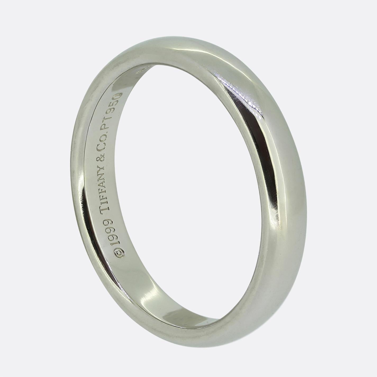 Tiffany and Co. 3mm Band Ring Size I (48)