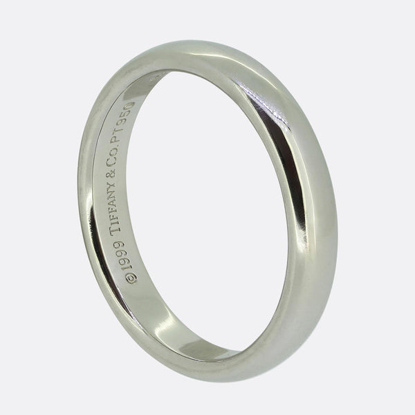 Tiffany and Co. 3mm Band Ring Size I (48)