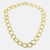 Vintage Textured Chain Necklace
