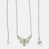 2.88 Carat Diamond Butterfly Necklace