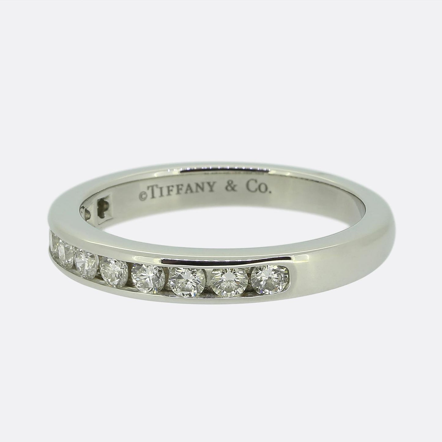 Tiffany & Co. Diamond Half-Eternity Ring