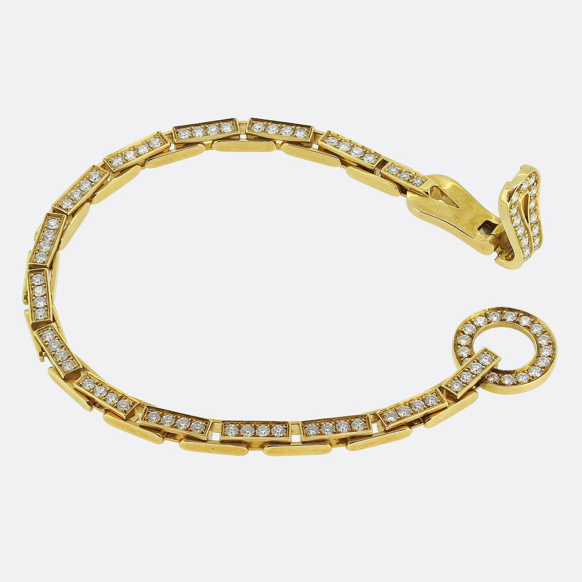 Cartier Agrafe Diamond Bracelet
