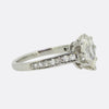 Edwardian 1.40 Carat Pear Cut Diamond Ring