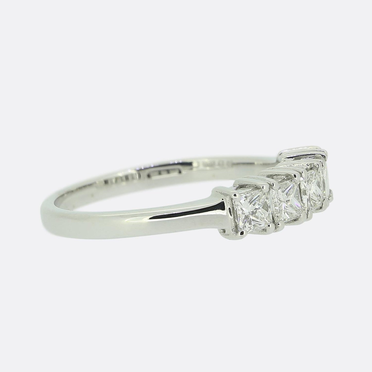 0.90 Carat Five-Stone Diamond Ring